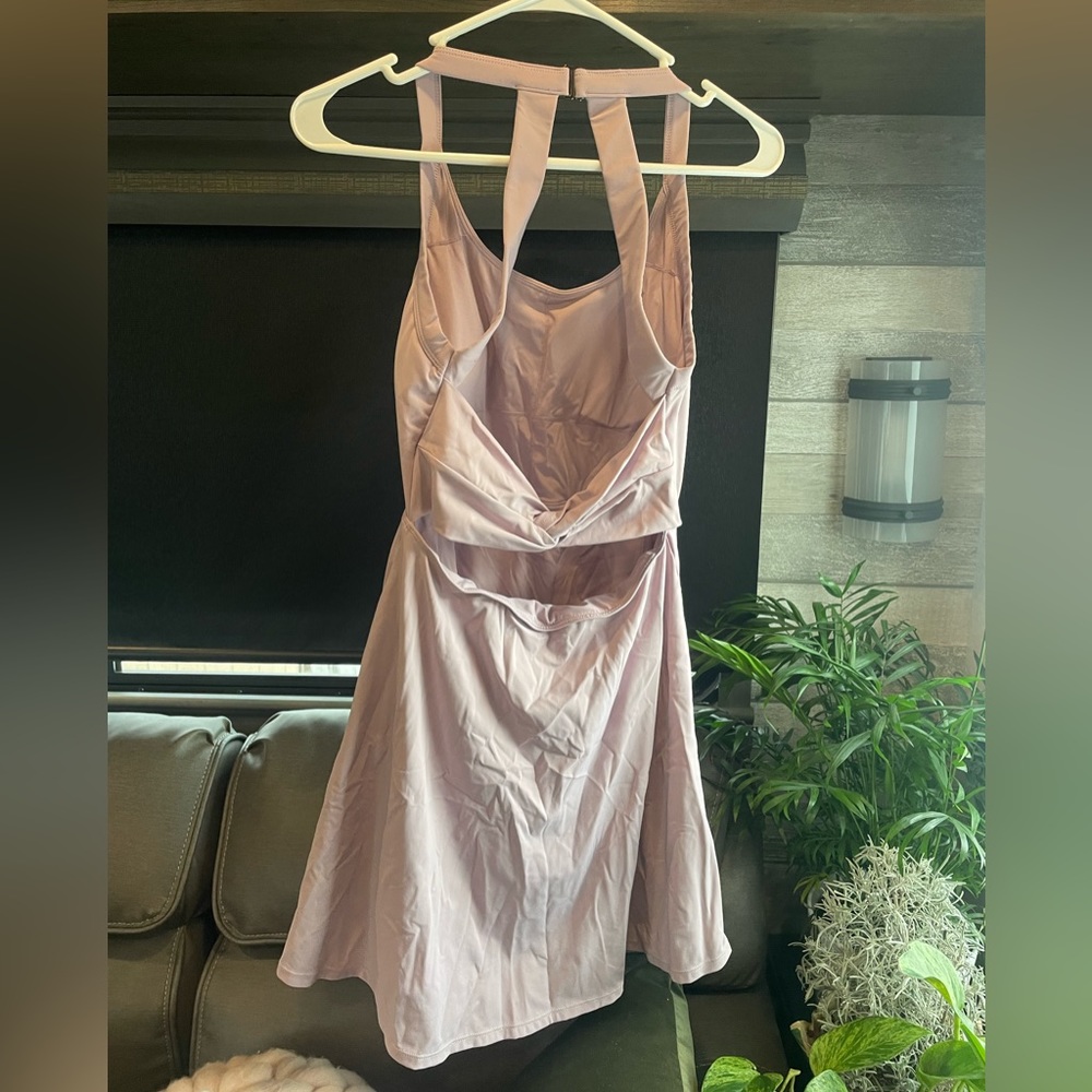 Halara twist back dress